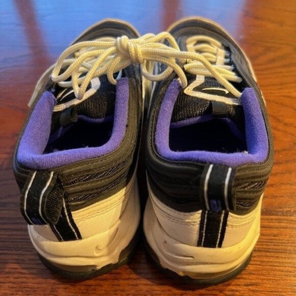 Men\'s Nike Air Max Shoes, size 11 Purple, black, white main image 4